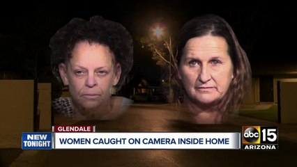 Glendale man spots burglars on surveillance video while out of state