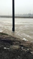 شوارع الكويت تغرق في مياة منخفض السودان