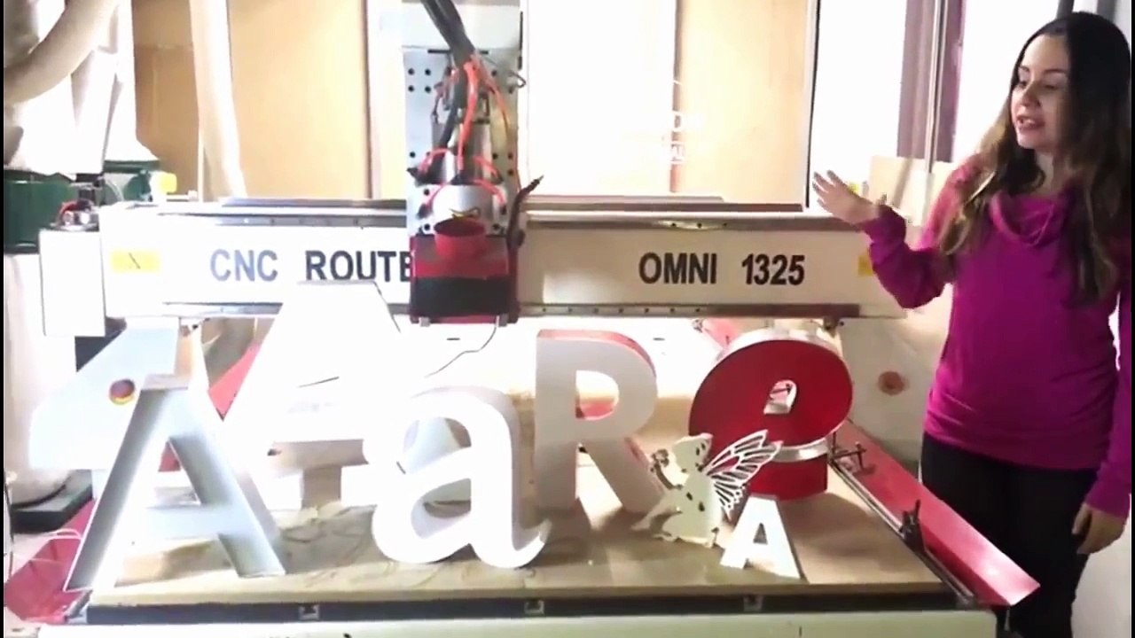 Sign Beauty & CNC Beast | Sign & Graphic Making Solution | OMNI CNC RouterMachine