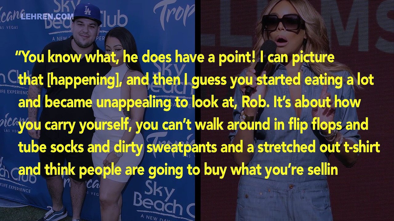 Wendy Williams Blames Rob Kardashian For Child Support Battle With Blac Chyna!