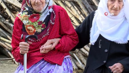Nereye baksalar ölen kardeşlerini görüyorlar...86 yıl ayrılmayan üçüzleri ölüm ayırdı