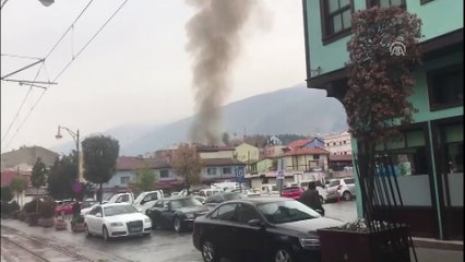 Tarihi Kayhan Çarşısı'nda yangın - BURSA