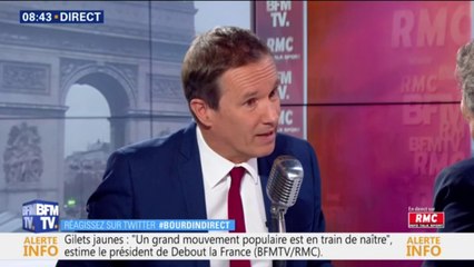 Nicolas Dupont-Aignan propose "un grand plan pour sortir de la dépendance du pétrole"