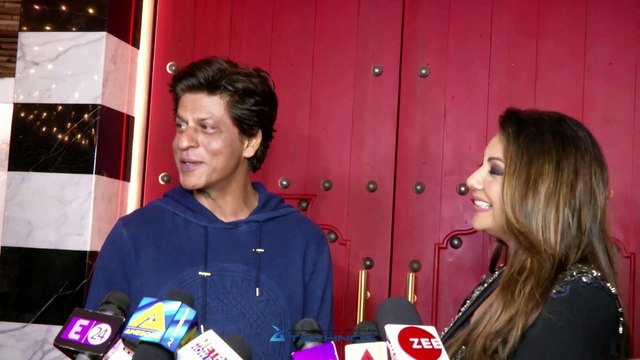 Shahrukh Khan & Gauri Khan Visit Store Designed By Gauri Khan