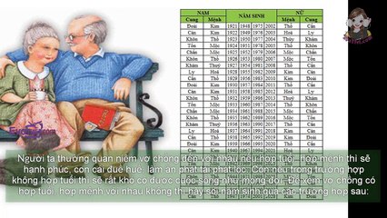 2. Tình yêu - cuộc sống - Muốn biết vợ chồng có HẠNH PHÚC TRỌN ĐỜI hay không, chỉ cần so bảng này