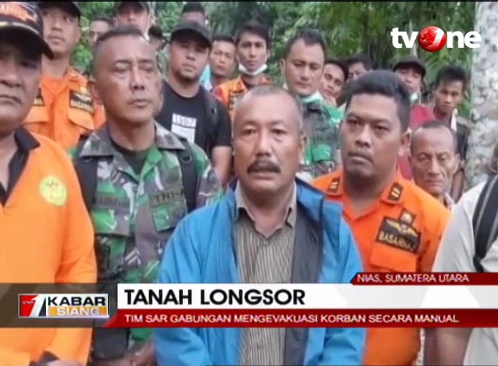 Tim SAR Kembali Temukan Korban Longsor Nias