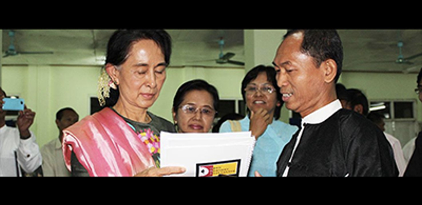 ေဒၚေအာင္ဆန္းစုၾကည္၏ စကားကို နားေထာင္ခဲ့ေၾကာင္း ဦးကိုကိုႀကီး ေျပာ (႐ုပ္/သံ)