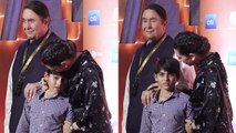 Karisma Kapoor's son Kiaan Raj Kapoor gets irritated during event; Watch Video | FilmiBeat