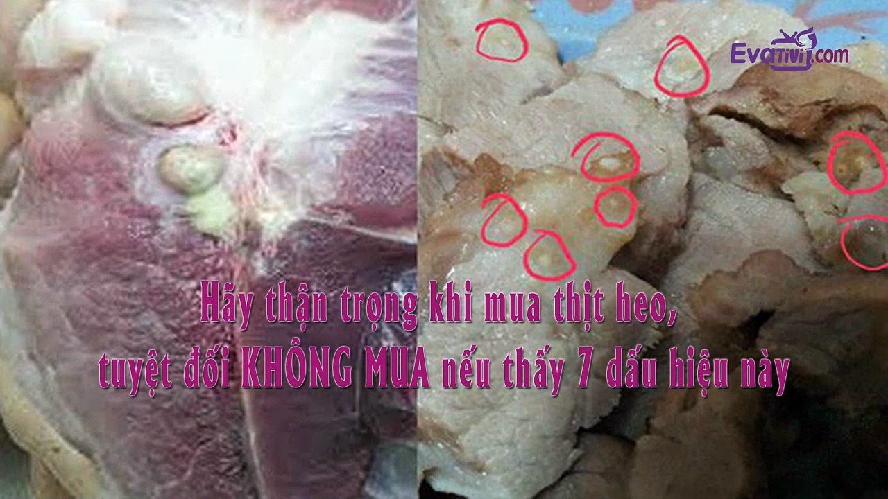 2. Mẹo nhà bếp - Hãy thận trọng khi mua thịt heo, tuyệt đối KHÔNG MUA nếu thấy 7 dấu hiệu này