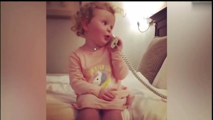 ابدأ يومك بطفلة 3 سنوات تتحدث إلى حبيبها .. هذا ما قالته له 