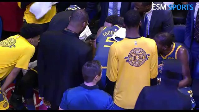 Full Kevin Durant-Draymond Green yelling video.