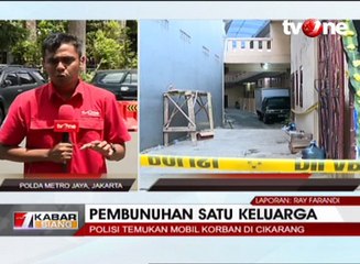 Mobil Korban Pembunuhan Satu Keluarga Ditemukan di Kos-kosan