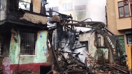 Kayhan Çarşısı bölgesinde yangın (3) - BURSA