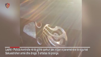 Pa Koment - “Forca e Ligjit” godet 5 persona, kapen drogë e armë në Lezhë