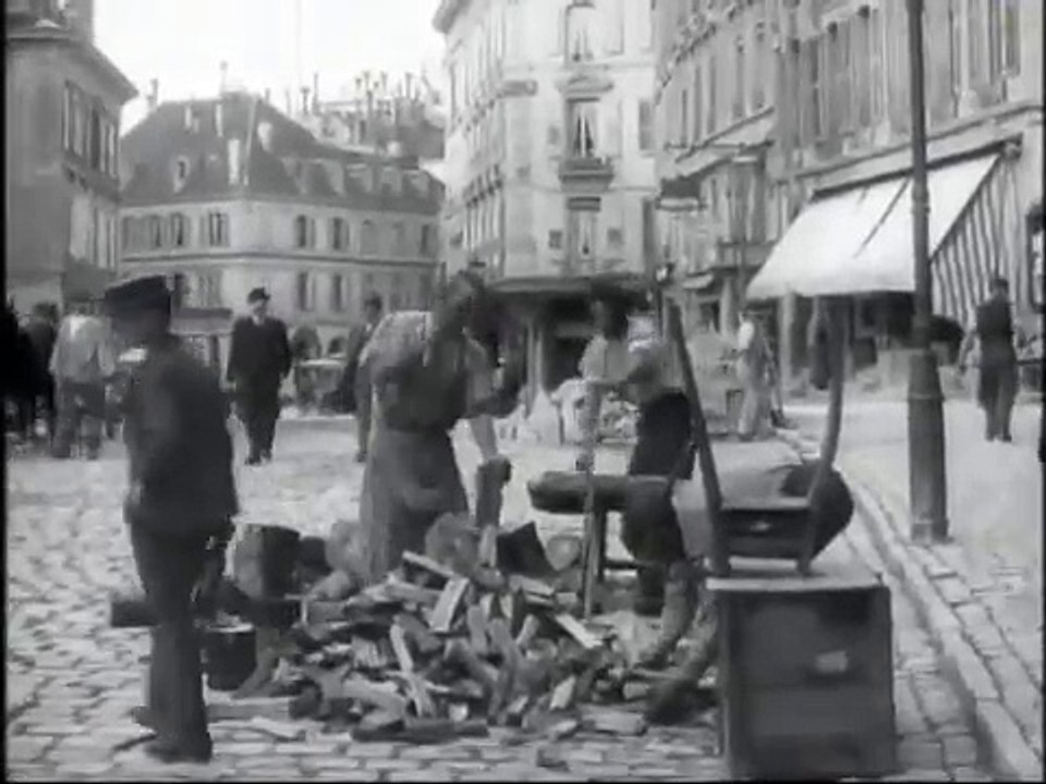 Auguste & Louis Lumière: Scieurs de bois (1896)