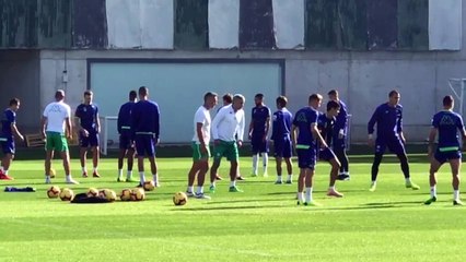Entrenamiento del Betis (15/11/2018)