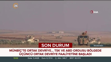 ABD ve Türkiye ortak devriye yapıyor
