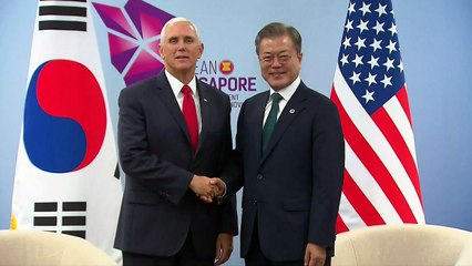 문 대통령 "2차 북미회담 평화 가져올 것"...펜스 "北과 소통 부탁" / YTN