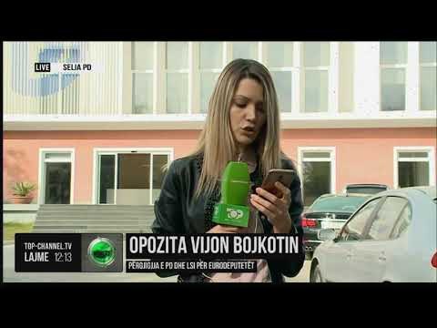 Opozita vijon bojkoton, gazetarja Elda Menga raporton nga selia e PD