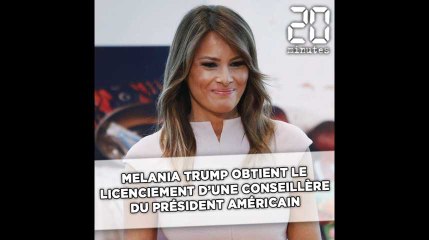 Download Video: Etats-Unis: Melania Trump obtient le licenciement d'une conseillère du président américain