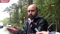 Bahçeköy'de yağışın etkisiyle feci kaza