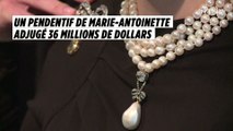 Un pendentif de la reine Marie-Antoinette adjugé 36 millions de dollars