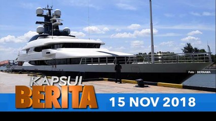 KAPSUL BERITA: Dihantar ke Langkawi untuk pulihara keadaannya