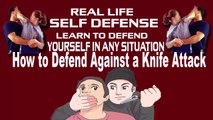How to Defend against a Front Knife Attack in [Hindi - हिन्दी]