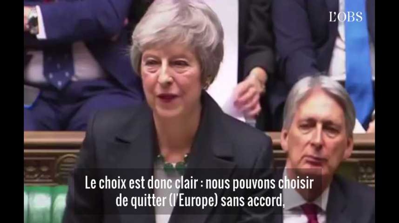 Brexit : Theresa May défend le projet d'accord et brandit la menace d'un non Brexit