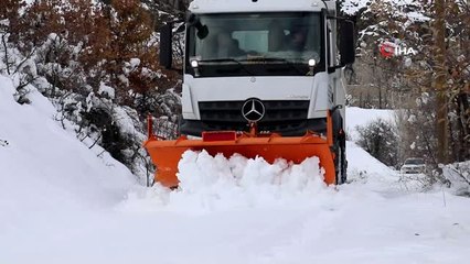Gümüşhane'de 80 Köy Yolu Kar Nedeniyle Ulaşıma Kapalı