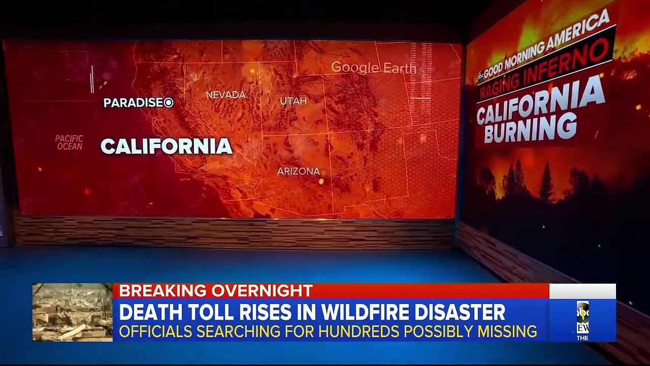 Camp fire claims at least 48 lives, as search heats up for missing