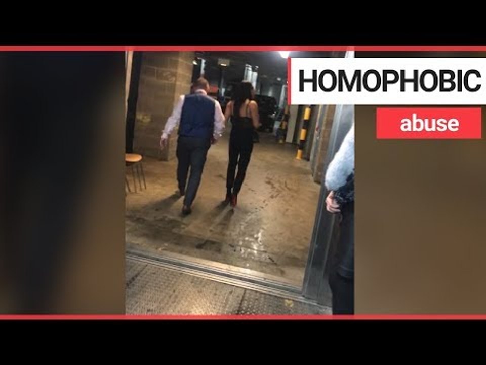 Tony Bellew's wife lashes out at arena staff with homophobic tirade | SWNS TV