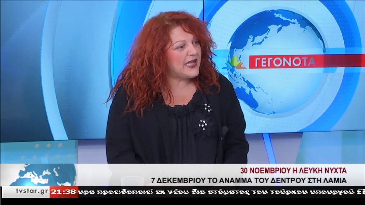 Βίβιαν Αργύρη για λευκή Νύχτα και άναμμα του δέ...