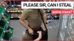 Man is Hunted by Police for Encouraging a Child to Help Him Shoplift | SWNS TV