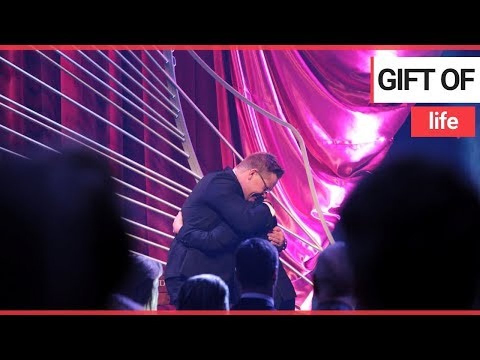 13-year-old boy meets bone marrow donor who saved his life | SWNS TV