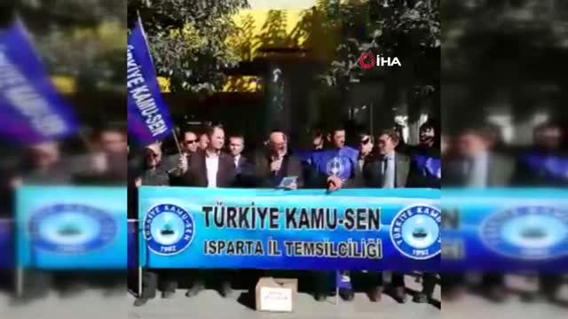 Türk Kamu Sen'den Cumhurbaşkanı Erdoğan'a Posta Güvercinli Mektup ve Zam Talebi Çağrısı