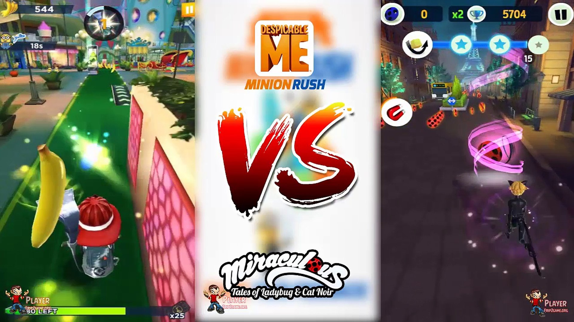 The Grinch 2018 Minion Rush Vs Miraculous Ladybug Cat Noir Gameplay Walkthrough