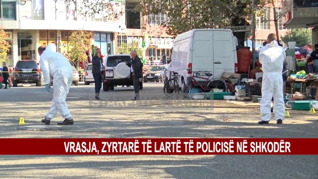 VRASJA, ZYRTARË TË LARTË TË POLICISË NË SHKODËR