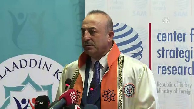 Çavuşoğlu: 'Tarihi İpek Yolu'nun canlandırılması projelerinin tam merkezindeyiz' - ANTALYA