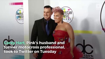 Pink's Husband, Carey Hart, Issues a Warning to Wildfire Looters