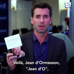 Qui a décidé de publier le livre de Jean d’Ormesson après sa mort ?