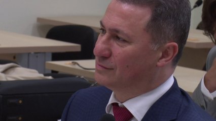 KE: Procesi ndaj Gruevskit, të mos politizohet