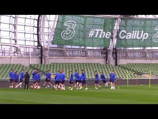 Northern Ireland Train Ahead Of Republic Of Ireland Friendly