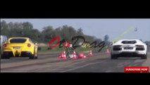 Drag Race - Bugatti Vs Ferrari Vs Lamborghini Vs Mclaren Vs Porsche @OtoDrag