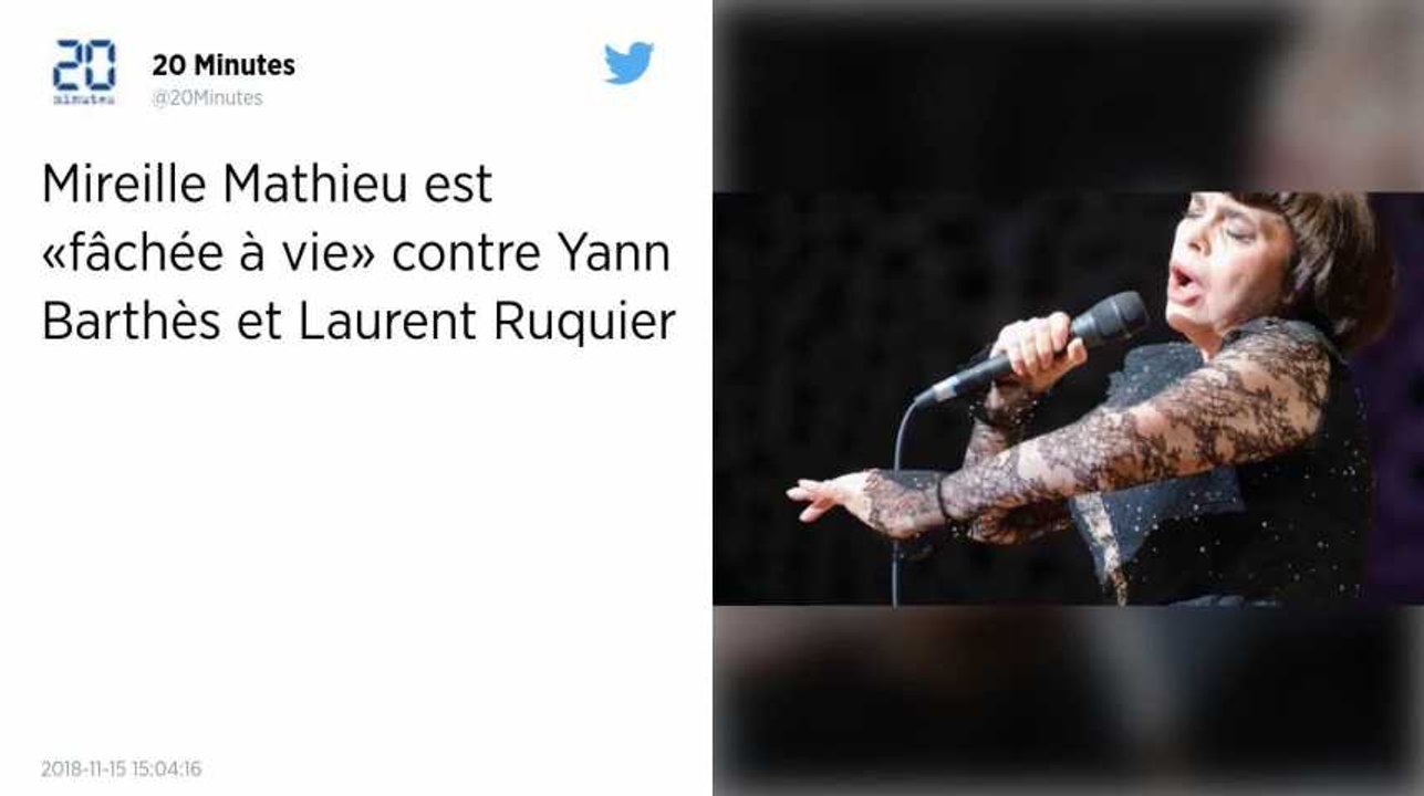 Mireille Mathieu ira chez le « courtois » Hanouna et tacle Yann Barthès.
