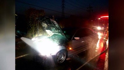 BMW 325i 주행 중 화재..."리콜 대상 아냐" / YTN