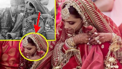 Deepika - Ranveer Wedding: Deepika Padukone के दुपट्टे पर लिखी बात पर गौर किया आपने ? Boldsky