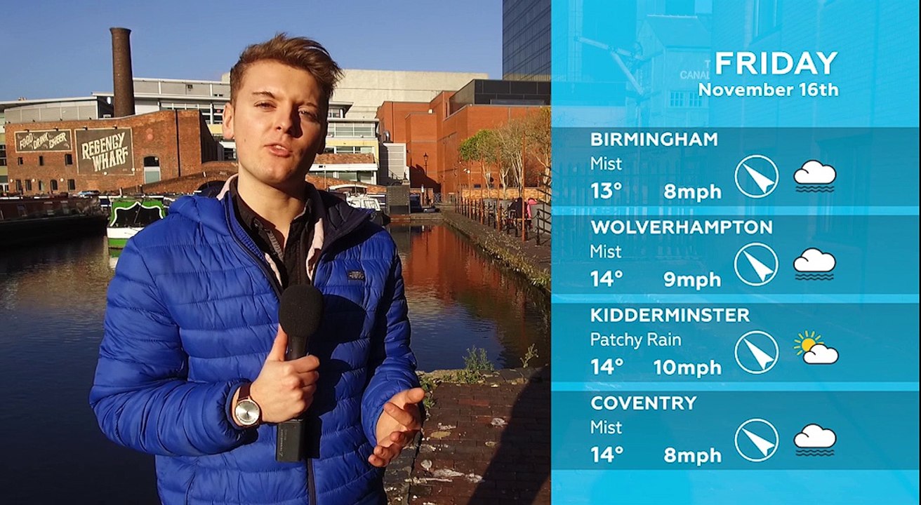 WEATHER: November 16th 2018