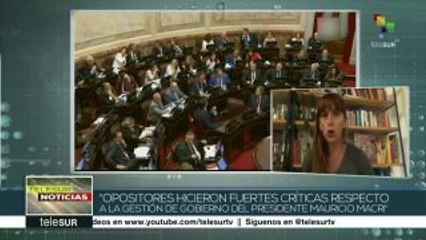 Senado argentino aprueba presupuesto 2019 solicitado por el FMI
