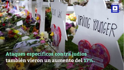 FBI: Los crímenes de odio han aumentado en los Estados Unidos desde 2017